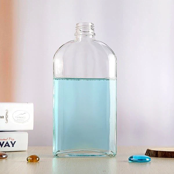 flat shape glass coffee bottles (4)