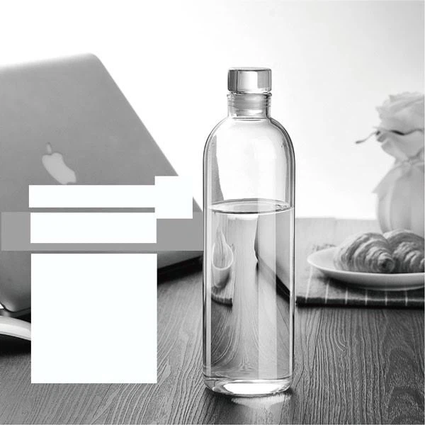 Transparent Milk Bottle